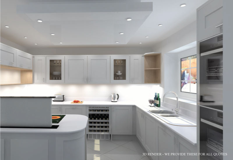 Full 3D Design Services Kitchens Northampton